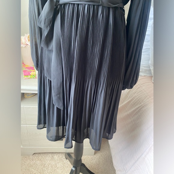 Nicole Miller black dress size large - Picture 3 of 11